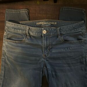 American Eagle Low Rise Jeggings-size 14